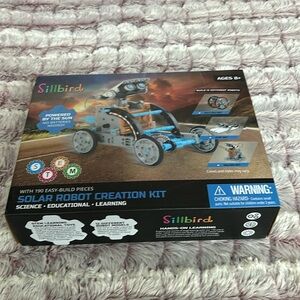 solar-powered robots with the Sillbird STEM Solar Robot Creation